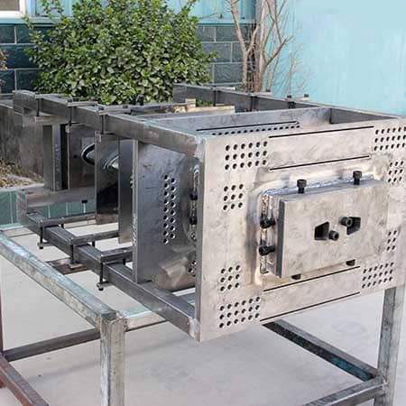 280*100mm 玻璃钢椭圆管拉挤模具