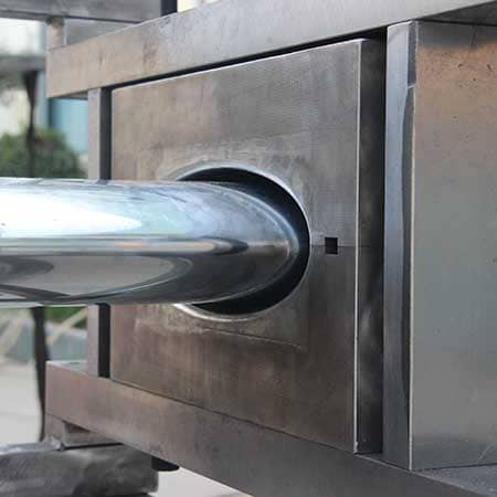 280*100mm 玻璃钢椭圆管拉挤模具