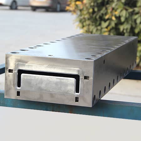 203*55*9.95mm玻璃钢槽型材拉挤模具