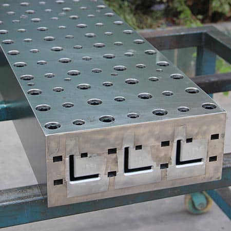 玻璃钢角型材拉挤模具