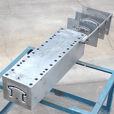 玻璃钢扶手型材拉挤模具