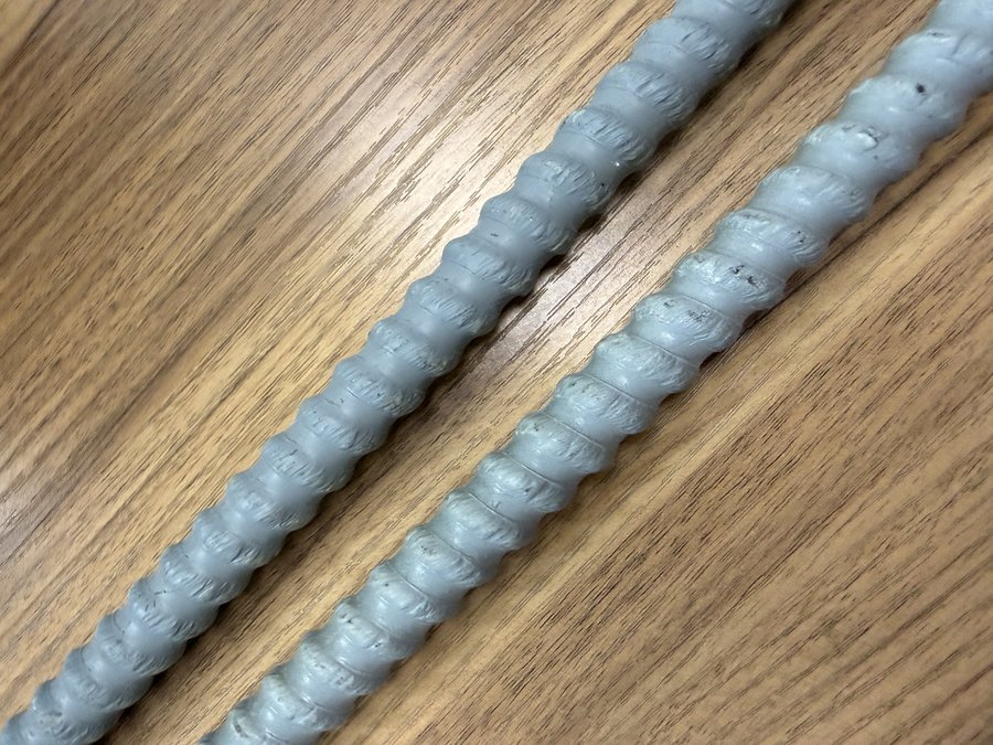 GFRP增强钢筋纹理实拍特写